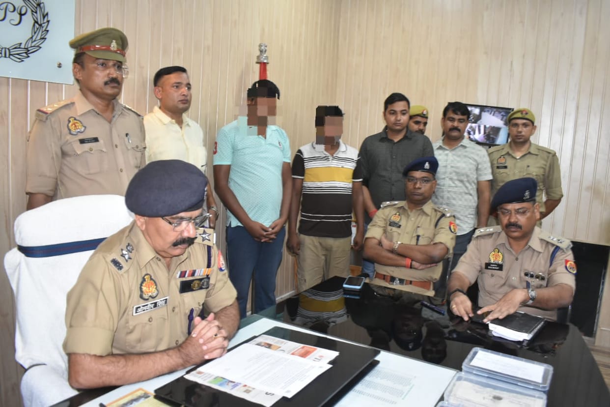 two inter state smugglers arrested with heroin worth 1.25 crore rupees in ghazipur