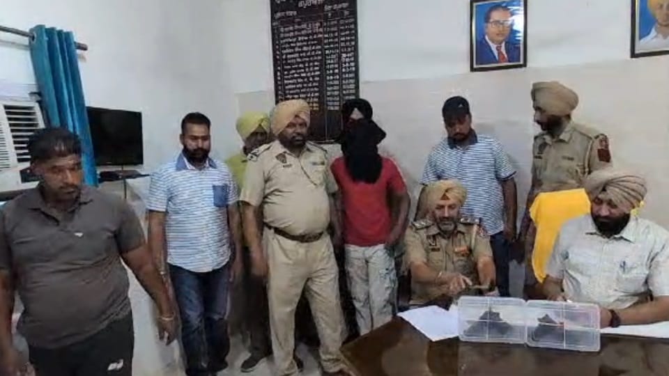 CIA staff of Kapurthala arrested gangster and recovered pistol
