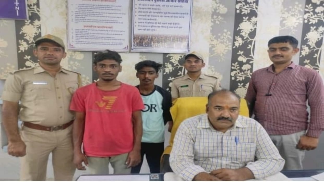 Abu Road: Thieves who committed theft in train are in police custody, used to steal to get intoxicated