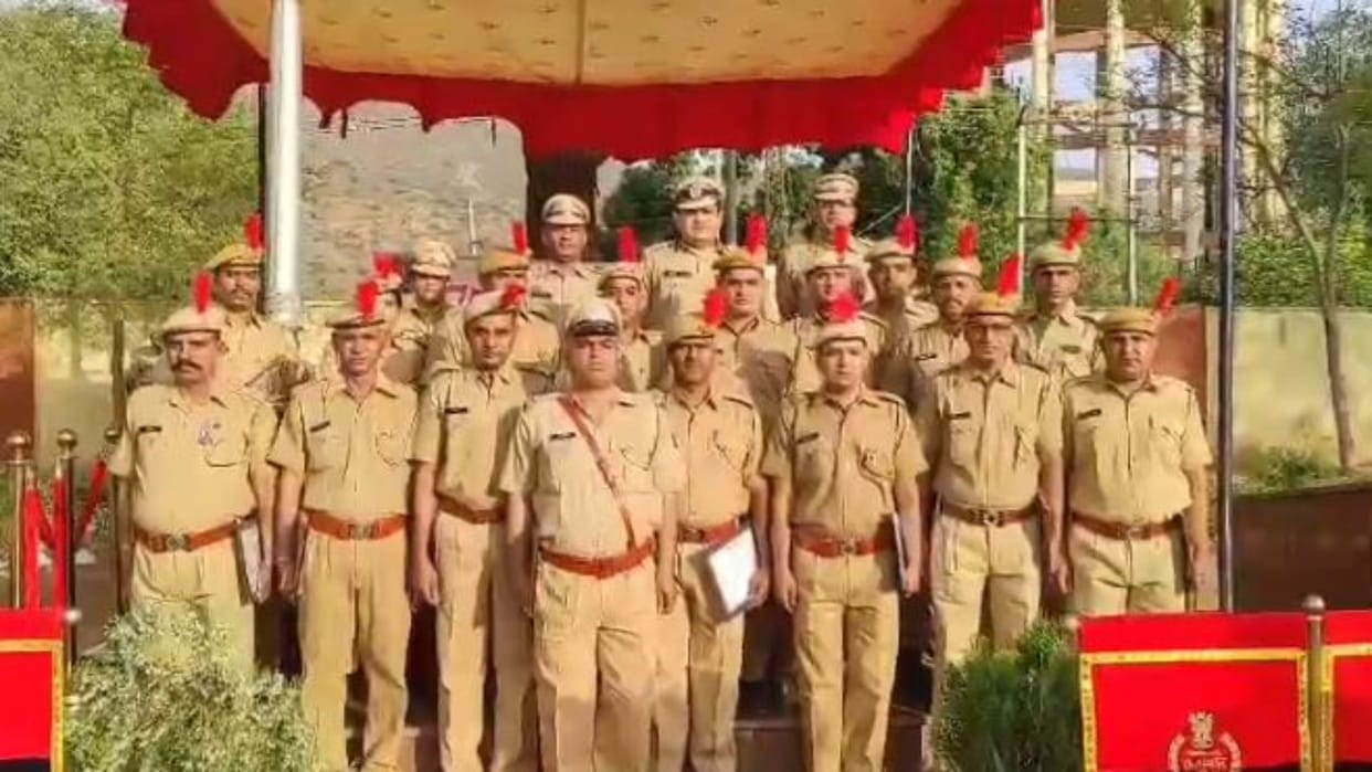 Alwar News: Rajasthan Police Foundation Day celebrated in Alwar Police Line, blood donation camp organized