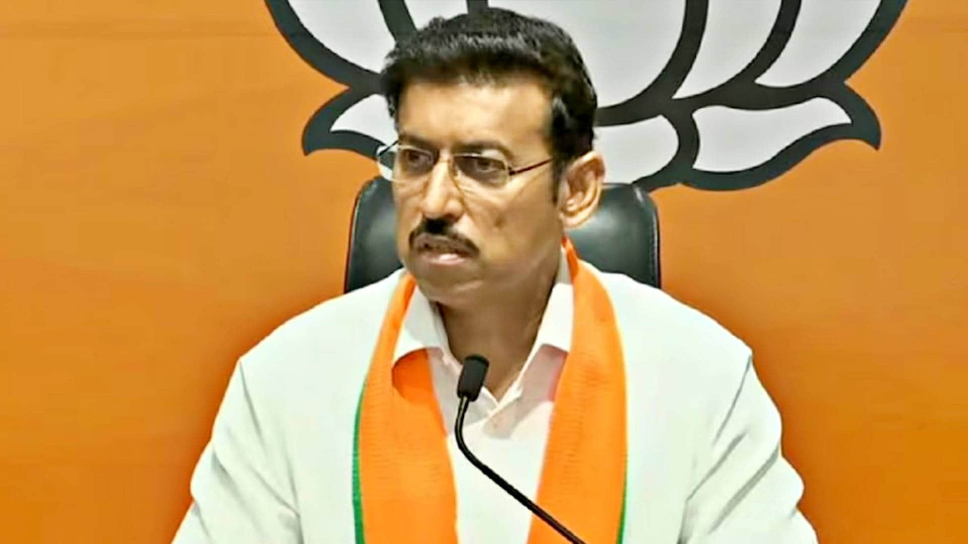 मंत्री राज्यवर्धन सिंह राठौड़