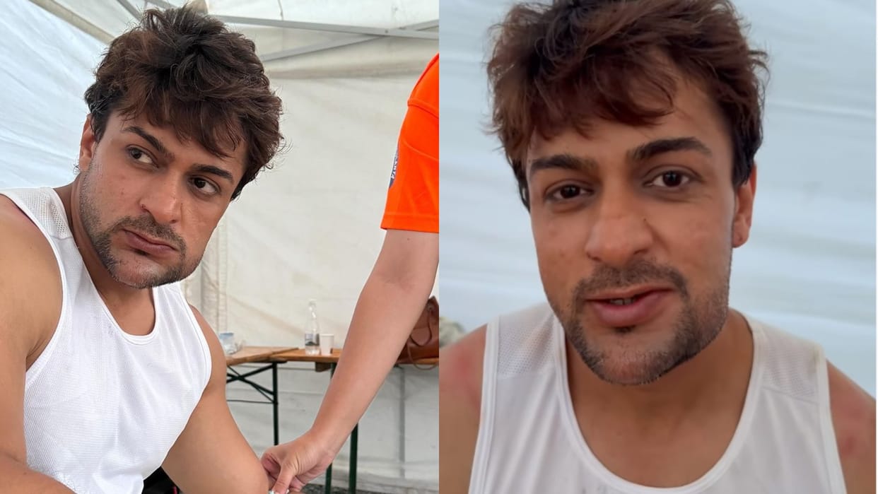 Shalin Bhanot has been bitten by 200 scorpions during a stunt on Khatron Ke Khiladi 14 shares video