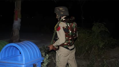 jammu Kathua terror attack : Encounter between security forces and terrorists started again