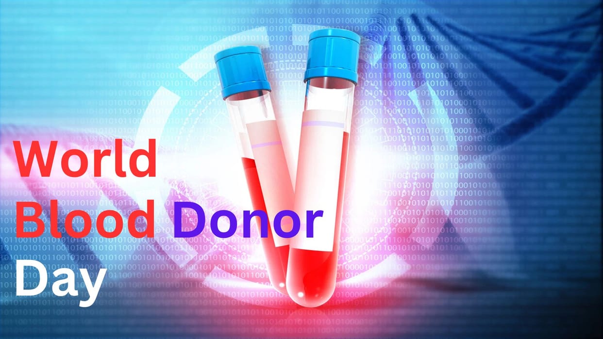 World Blood Donor Day: Blood donation camp will be organized in Medical University and District Hospital