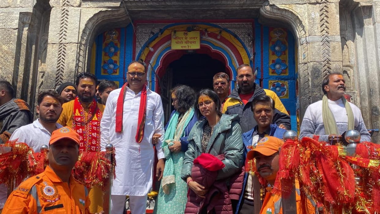 UP Deputy CM Brajesh Pathak visited Kedarnath and Badrinath Uttarakhand News in hindi