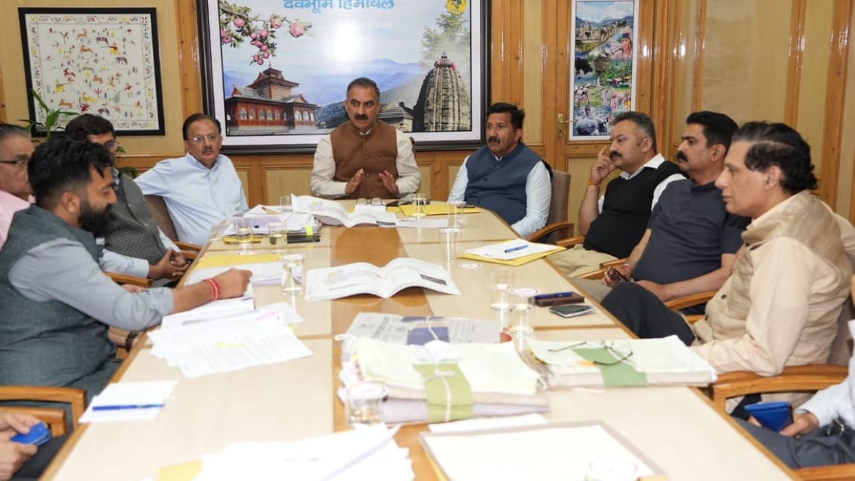 Small contingents of NDRF will be deployed in Shimla Chamba Sirmaur Mandi and Kullu