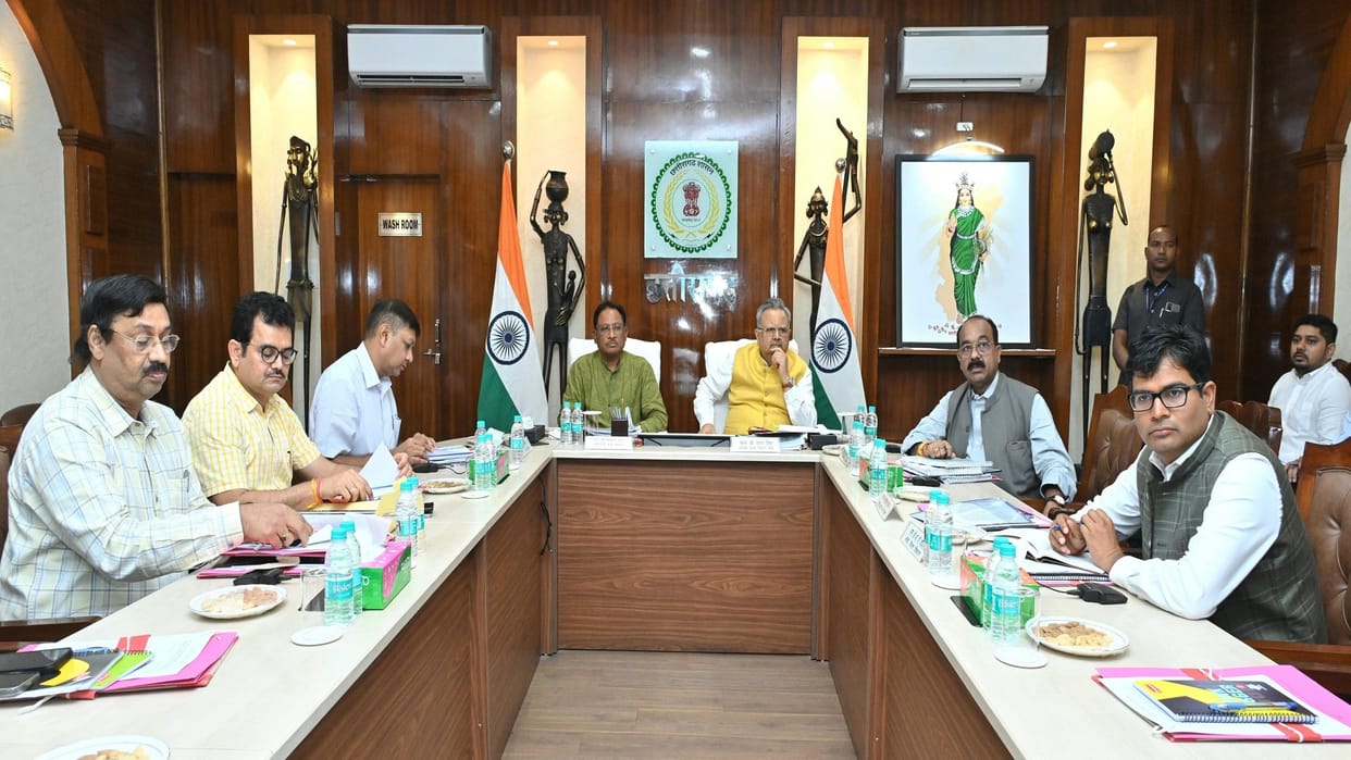Chhattisgarh new assembly building will be equipped with new technology, Raman reviewed, see first look