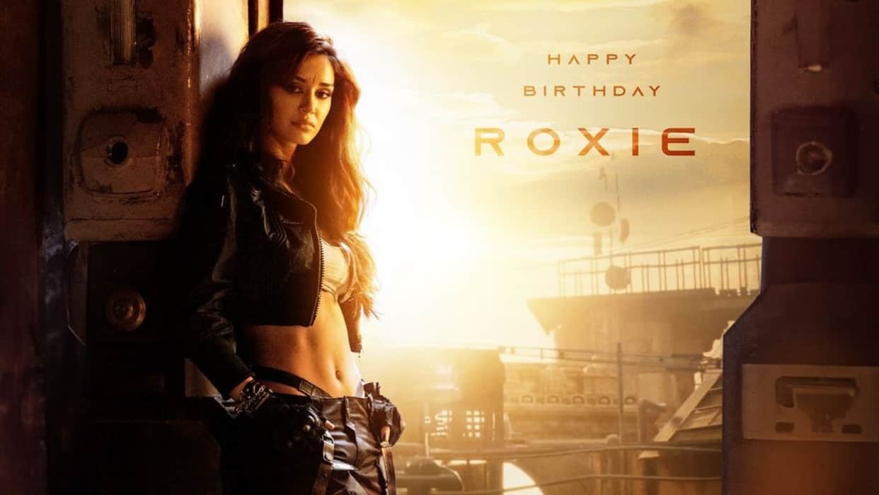 Kalki 2898 AD makers revealed disha patani poster character Roxie on her birthday prabhas amitabh bachchan