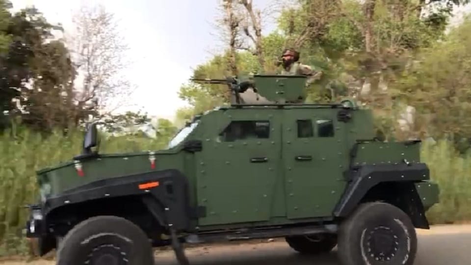 terrorist seen again in Kathua security forces cordoned off the area search operation started
