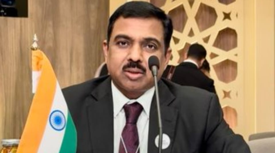 MEA will contribute to development humanitarian work in Gaza said at conference in Jordan