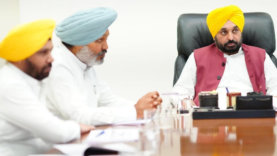 Punjab Cabinet Meeting CM Bhagwant Mann called meeting