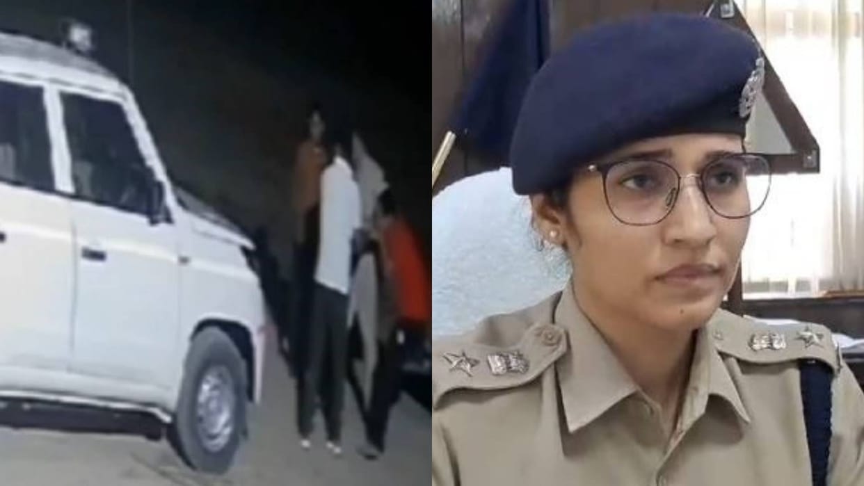 Dausa DSP Uday Meena woke up sleeping youth and beat him up