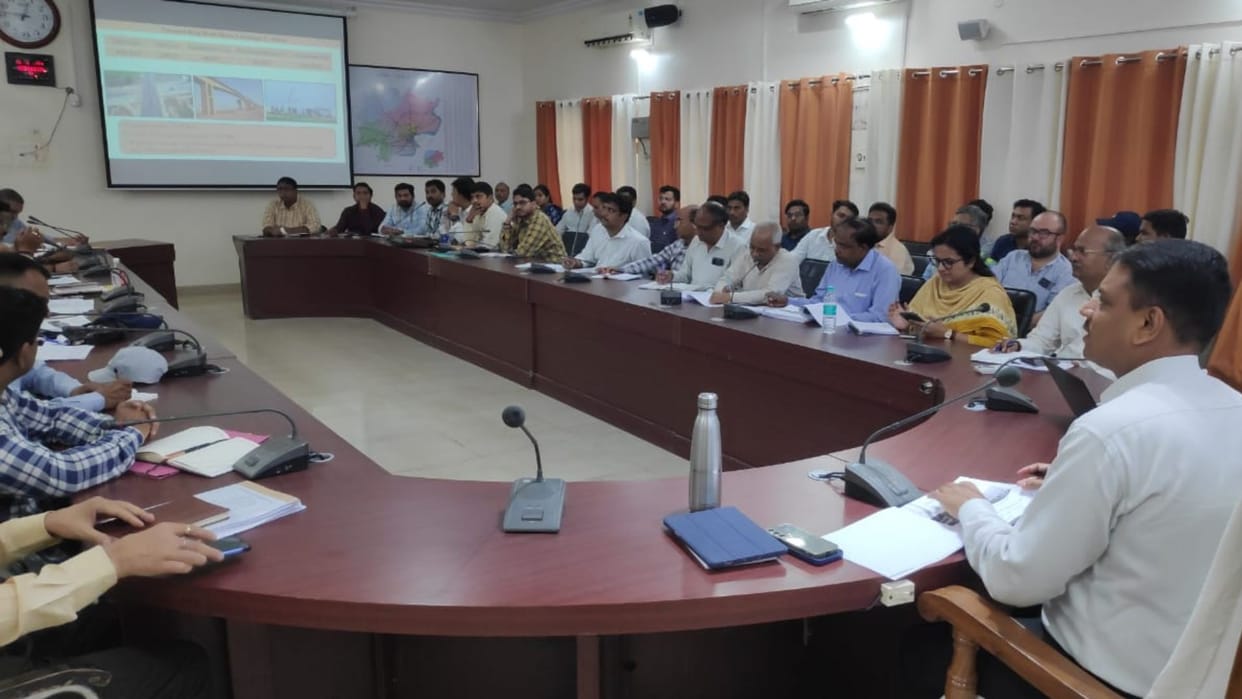 DM S rajlingam angry over the slow progress of Kajjakpura railway overbridge in varanasi said development shou