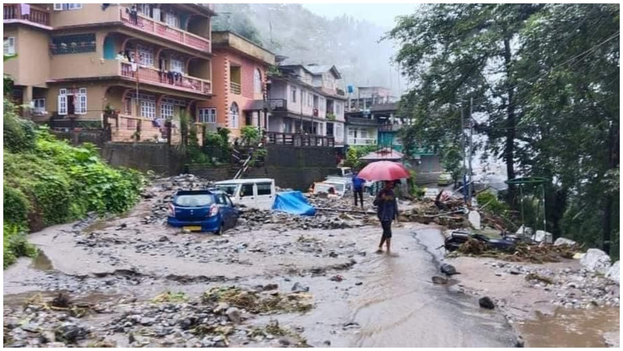 One killed five missing as Sikkim hit by massive landslides Latest News Update