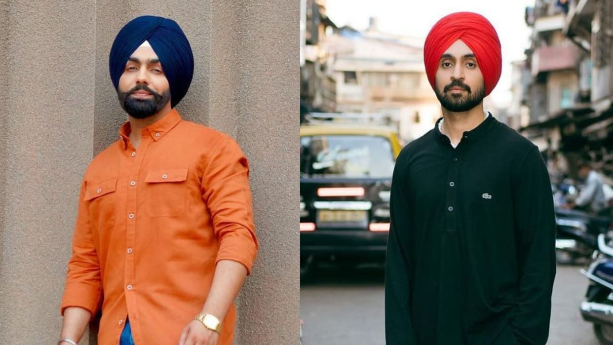 Ammy Virk in support of Diljit Dosanjh hiding marriage said family will be in trouble