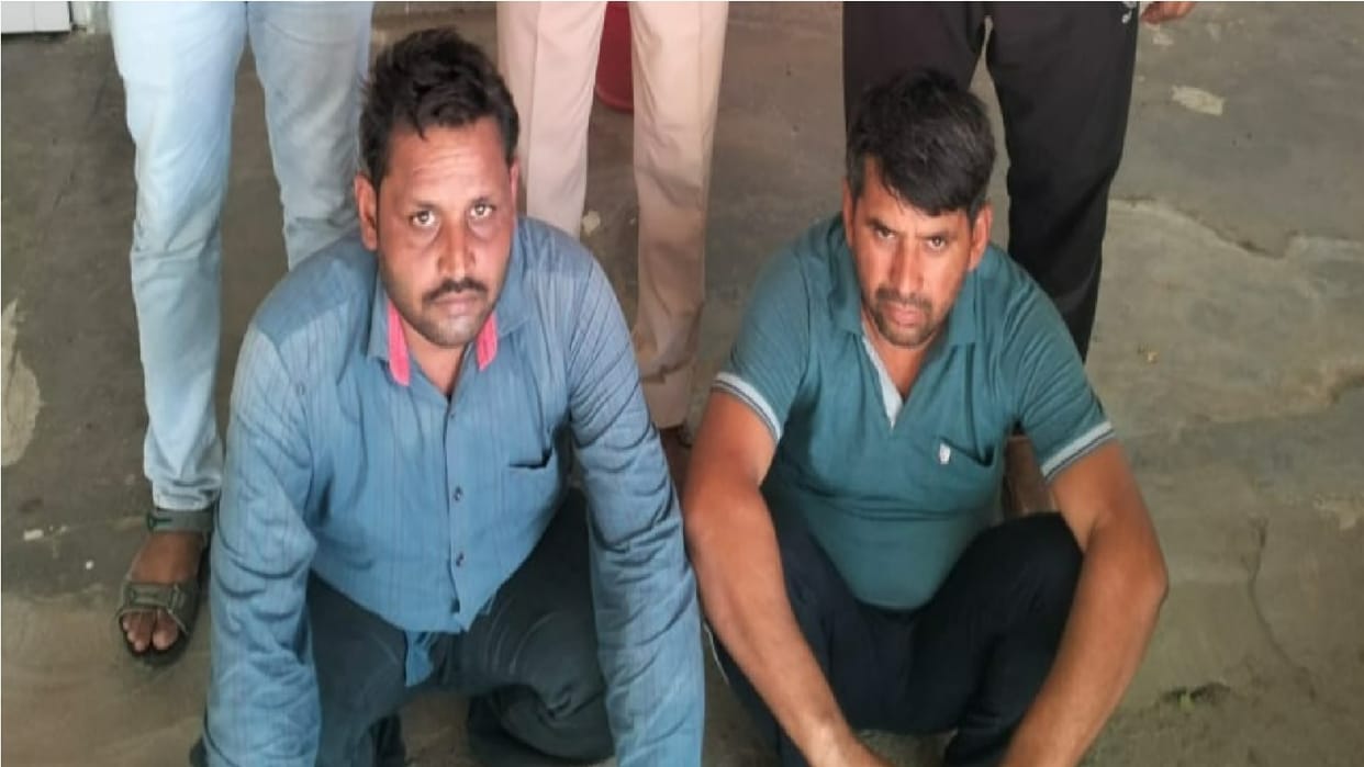 Two arrested from Rewari in case of stealing oil by damaging petroleum pipeline
