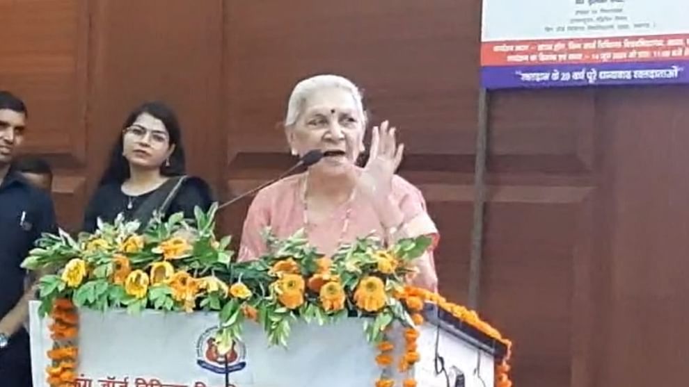 UPRTOU 'Universities are not for caste...they are for the welfare of students', Governor Anandiben spoke at t