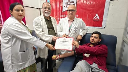 world blood donor day amar ujala foundation organized blood donation camp in jammu and kathua