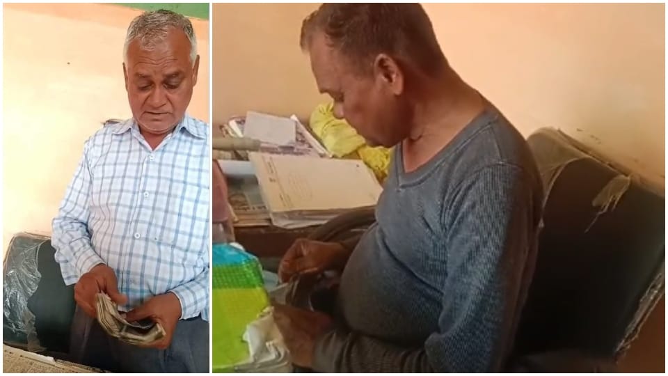 Chhatarpur News: Video of Patwari Birsingh Sen taking bribe of Rs 15 thousand goes viral