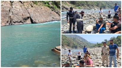 एसडीआरफ और गोताखोरों की टीम मौके पर पहुंची।