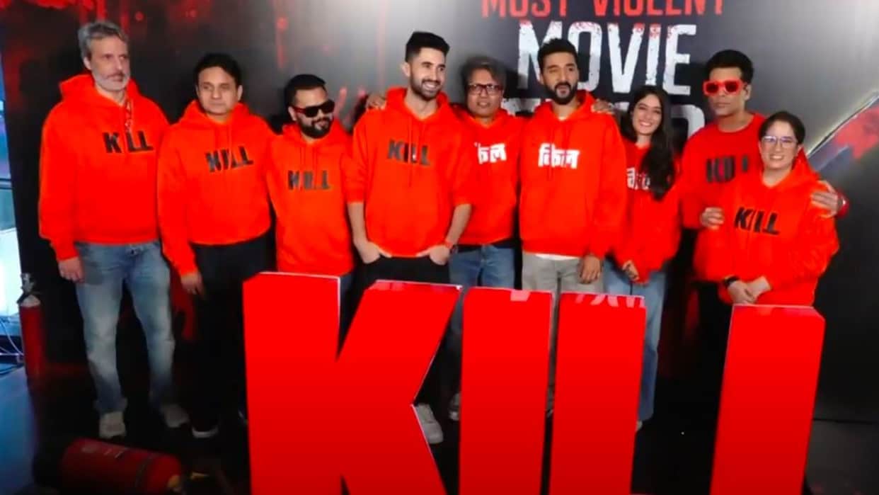 film stars gathered at trailer launch of Kill Laksh Lalwani said it took nine years for dream to come true