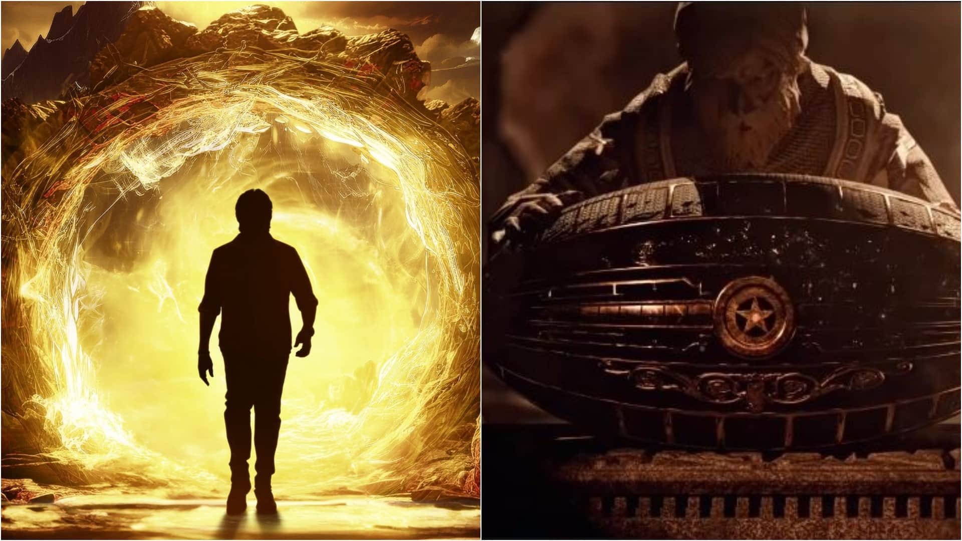 Chiranjeevi first look and pre look poster released from Vishwambhara on his 69th birthday trisha krishnan