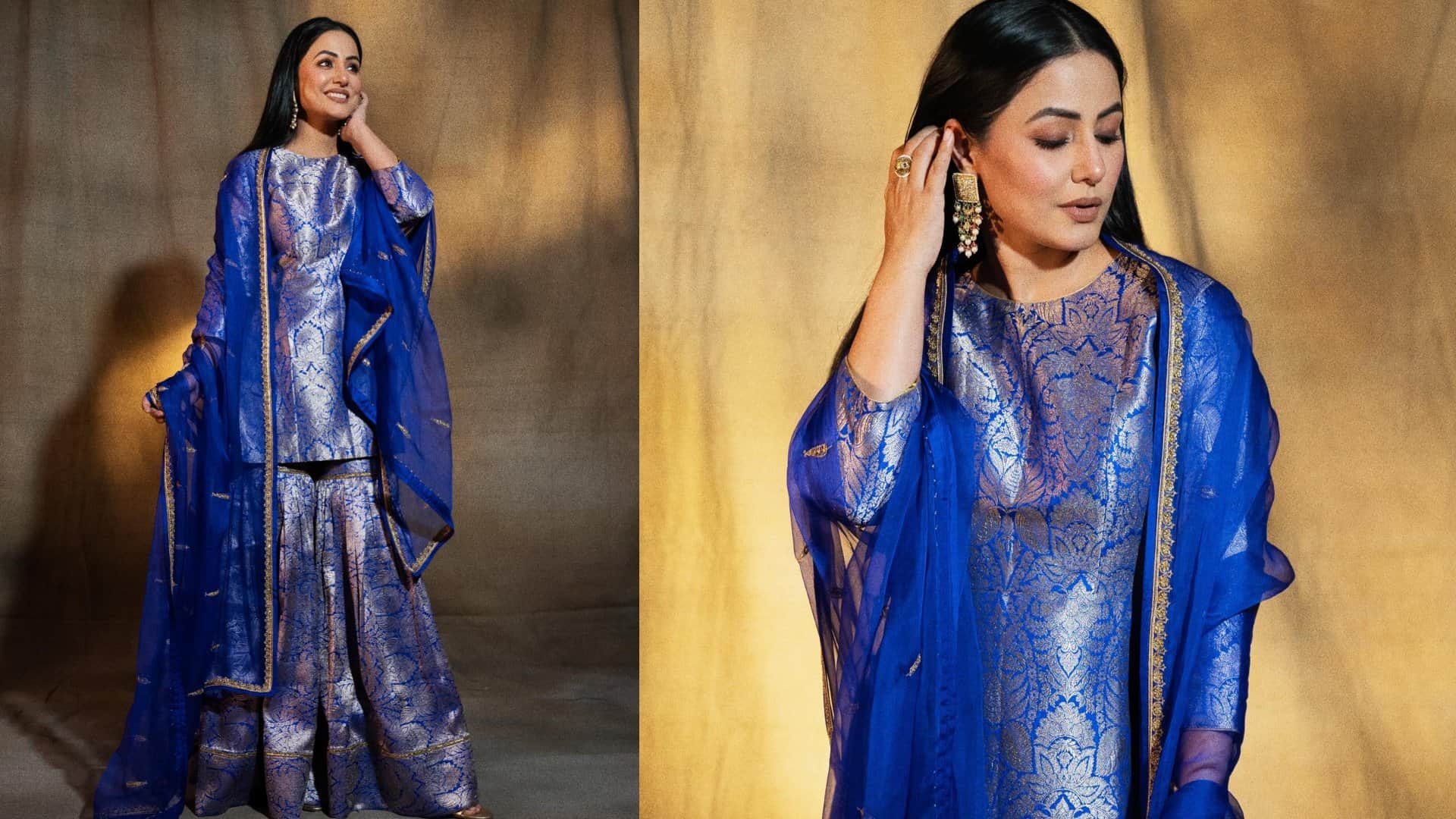 Bakrid 2024 hina khan suit collection for eid ul adha 2024