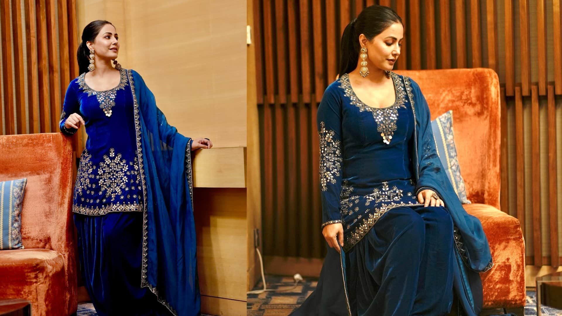Bakrid 2024 hina khan suit collection for eid ul adha 2024