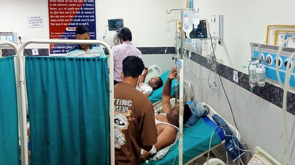 Almora Forest Fire: Forest worker burnt by forest fire narrated his ordeal
