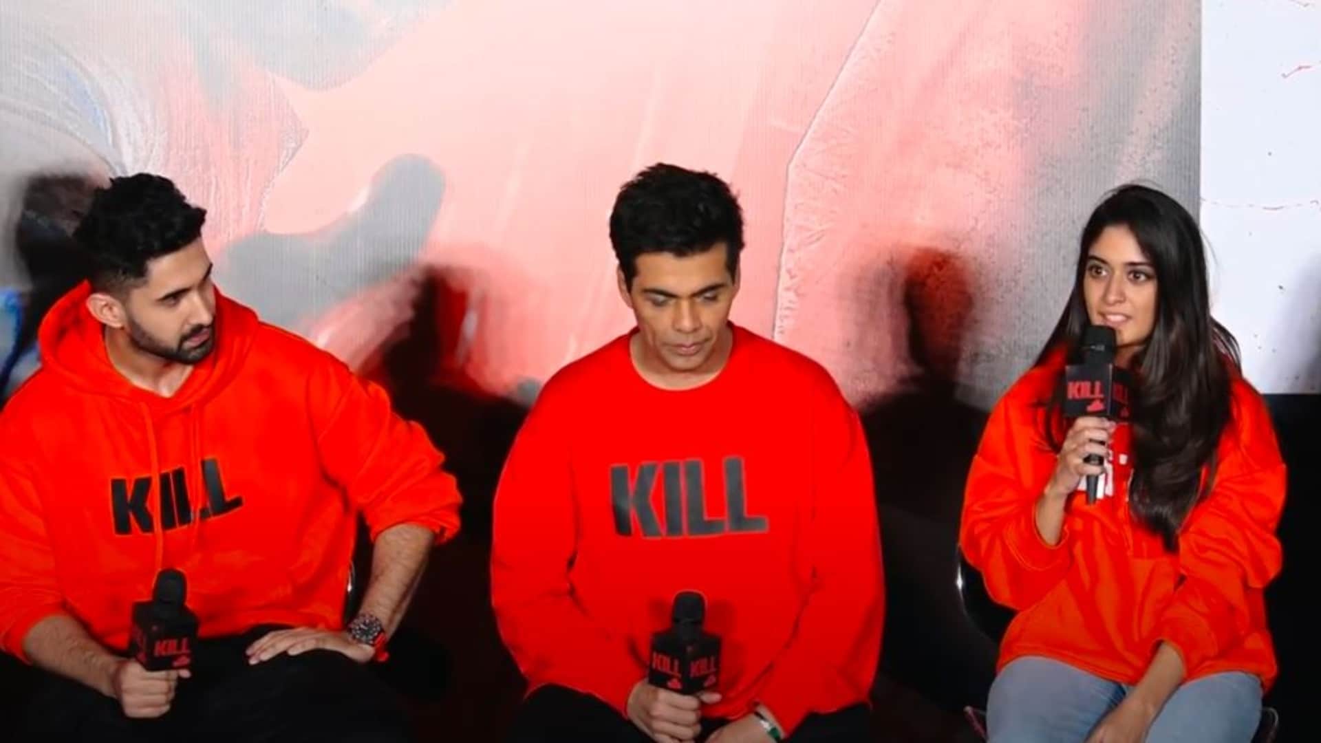 film stars gathered at trailer launch of Kill Laksh Lalwani said it took nine years for dream to come true