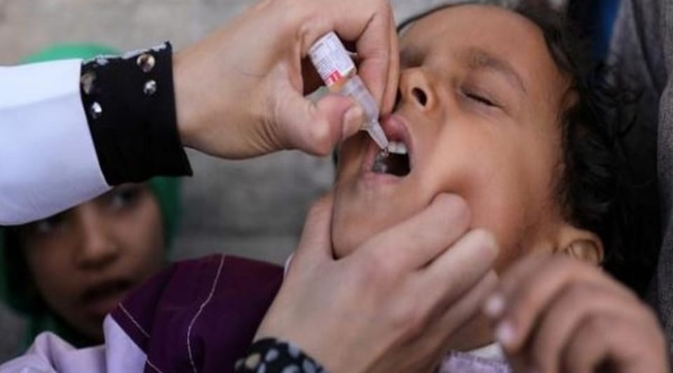 Polio First case recorded Gaza in 25 years symptoms found unvaccinated 10 months old child