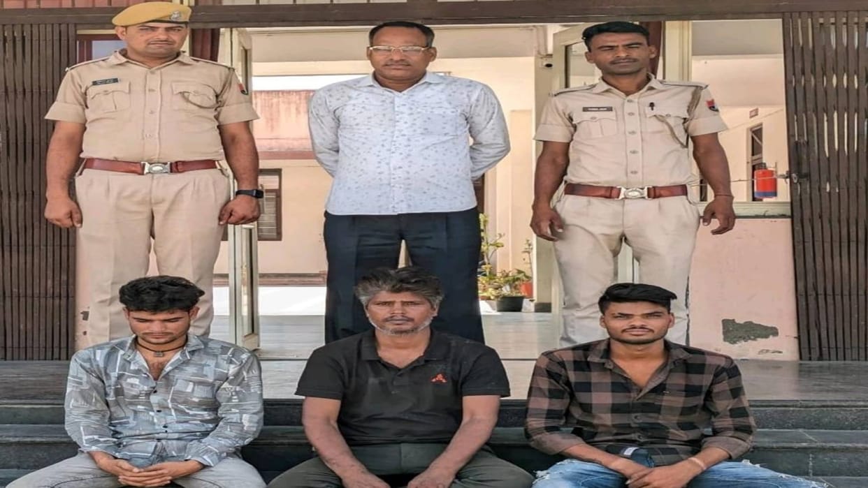 Bhilwara Crime Priest of Balaji temple kidnapped and ransom 30 lakh rupees three accused arrested