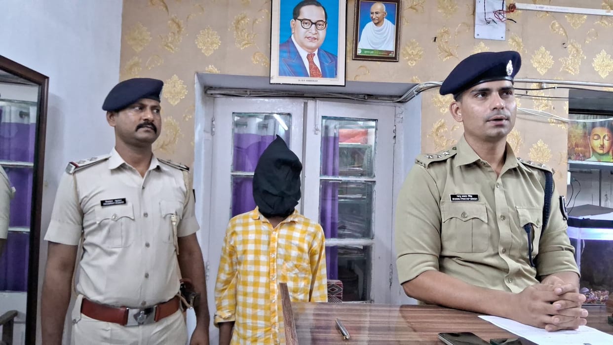 Bihar: Member of snatching and theft gang arrested in Muzaffarpur, used to target passersby in dark