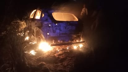 Bihar: कार में जलने से महिला की मौत, पति के साथ अयोध्या से पूजा कर लौट रही थी; हाईवे पर अचानक गाड़ी में लगी आग Bihar News: Woman dies due to burning in car, was returning from Ayodhya with her husband; Saran, Chhapra