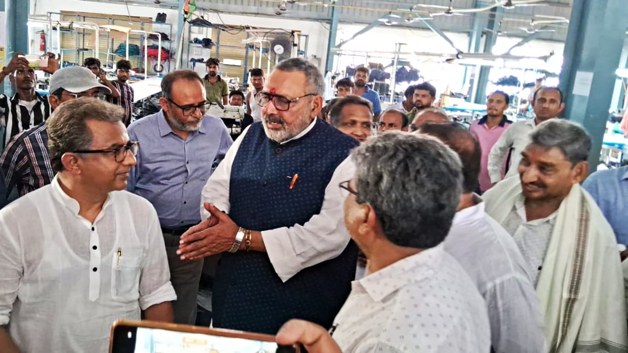 Bihar: Union Minister Giriraj Singh says No power in world can stop Bihar and country from becoming developed