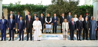Italian PM Meloni clicks selfie with PM Modi on sidelines of G7 Summit