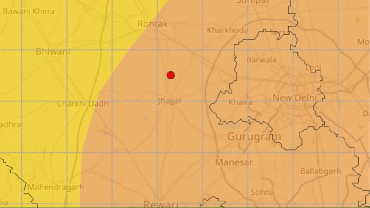 Earthquake in Haryana: Earth trembled in the state, epicenter of earthquake was in Jhajjar