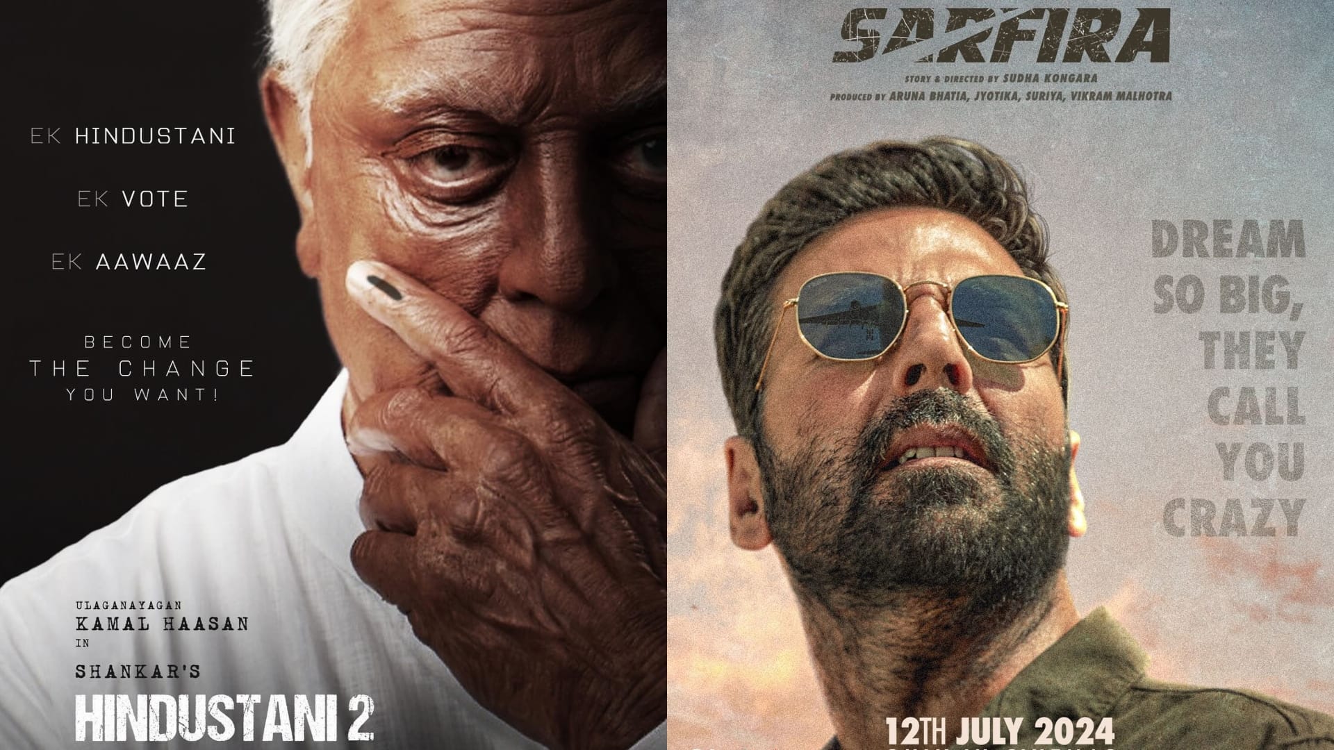Upcoming Movies of big actors in 2024 which will be released on the same day at the box office