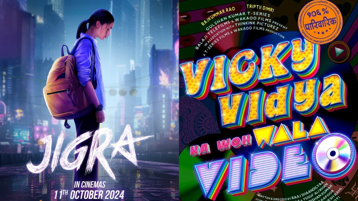 Box Office Collection Report Friday jigra vicky vidya ka woh wala video Vettaiyan devara part one Stree 2
