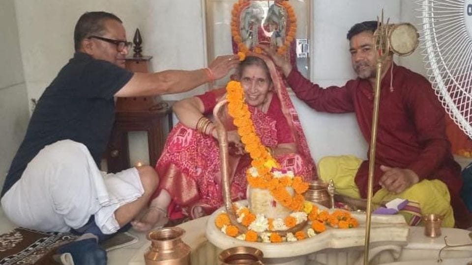 Prime Minister Narendra Modi wife Jashoda Ben visits Rishikesh