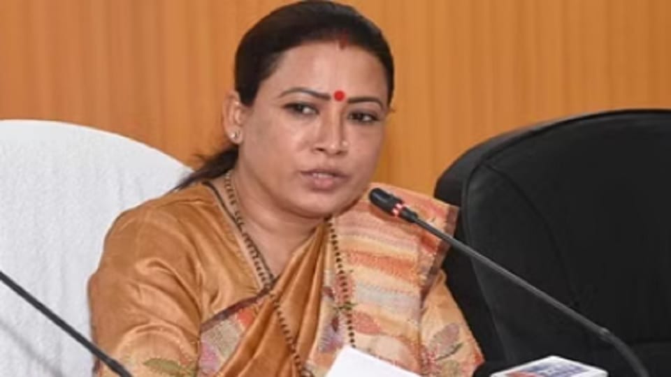 Uttarakhand cabinet minister Rekha Arya filed a report in Bareilly Police station