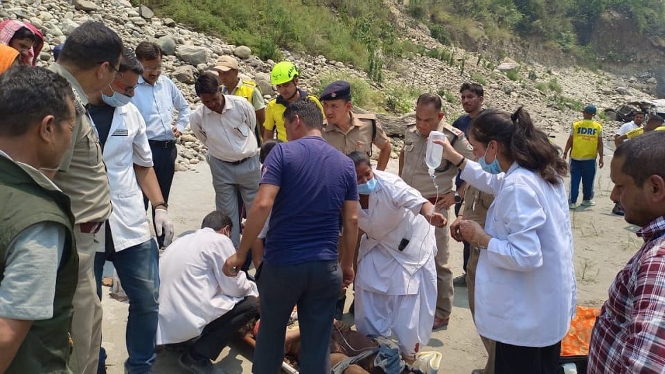 Rudraprayag Accident injured were crying out in pain could not say help help