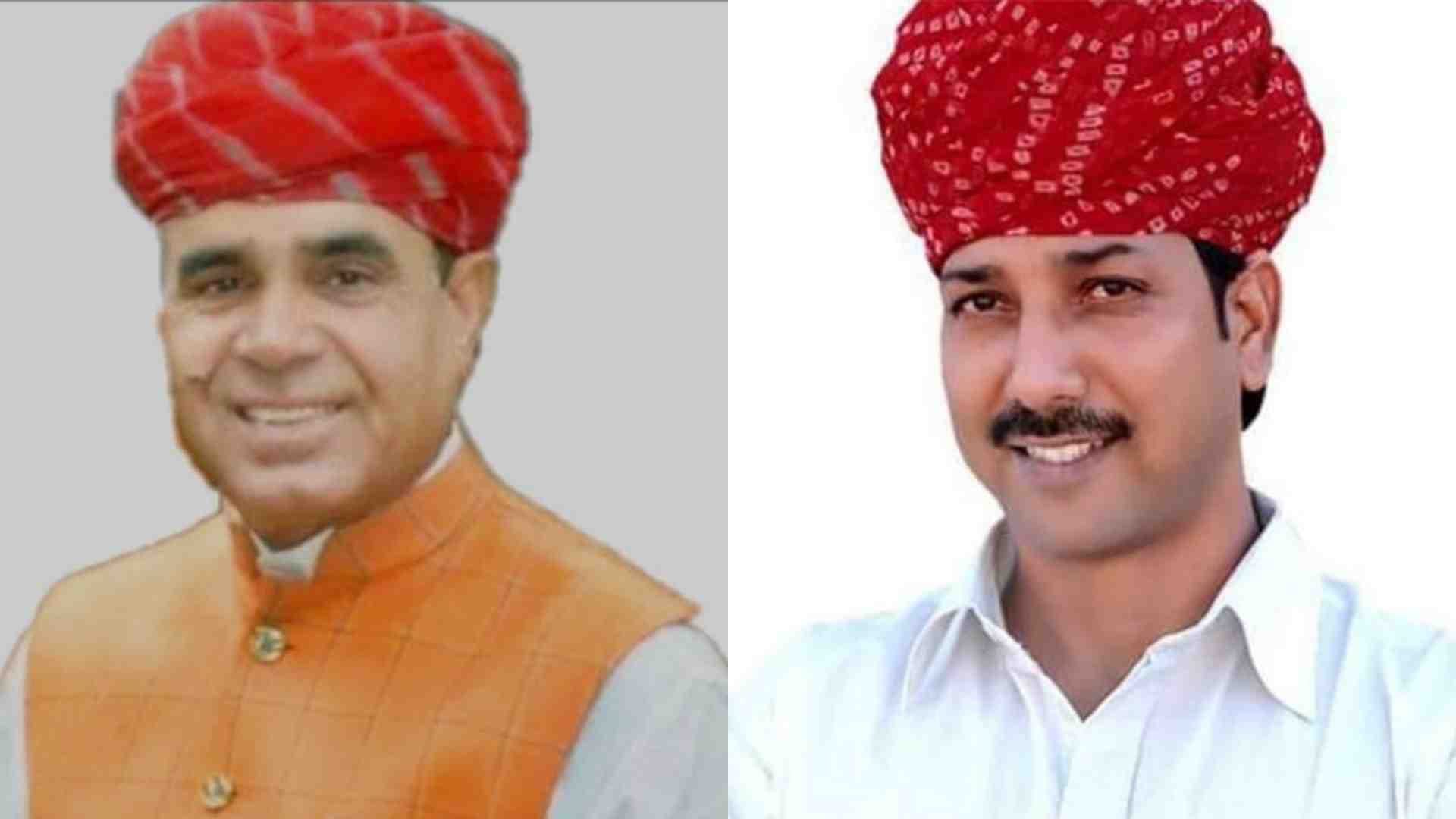 शुभकरण चौधरी और राजेंद्र सिंह गुढ़ा।