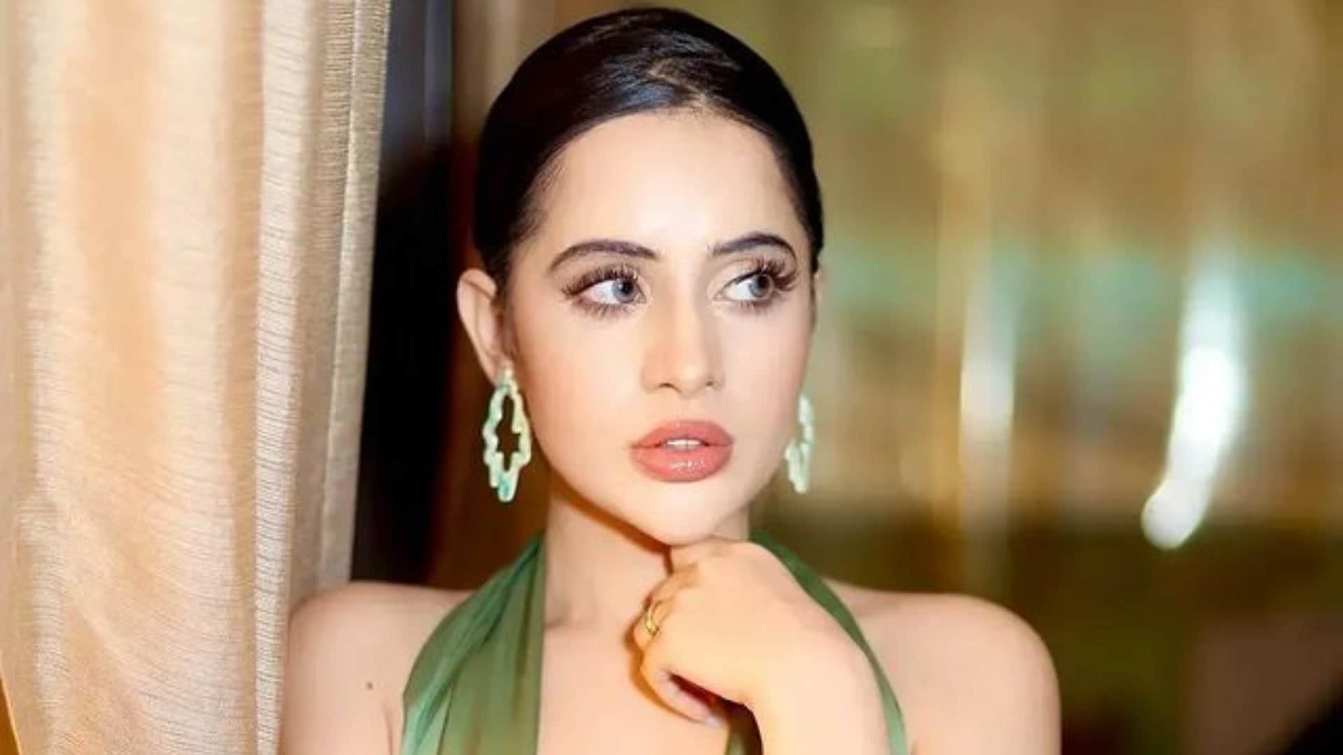Uorfi Javed and Orry were spotted outside a restaurant in Mumbai both responds on wedding with actress