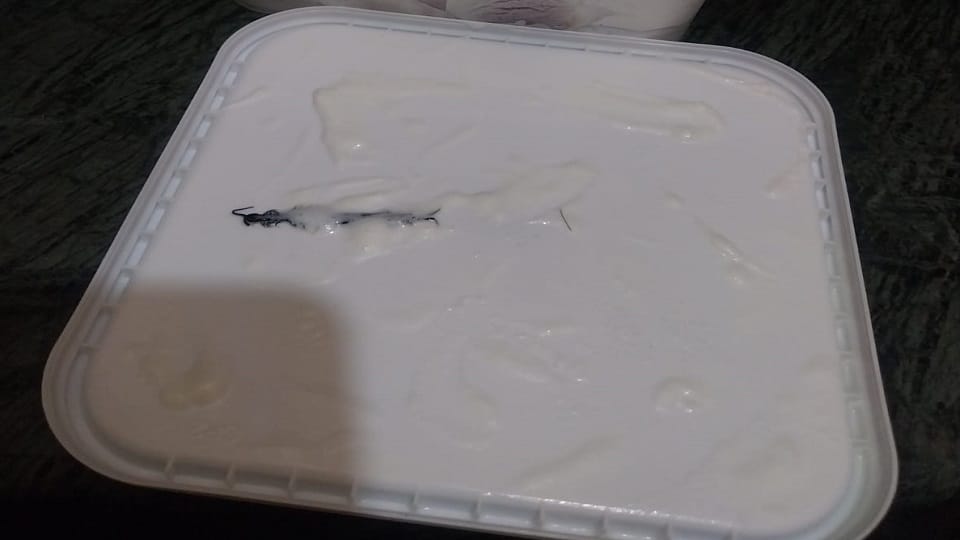 Noida: Centipede found in ice cream, case will be filed against delivery app and company