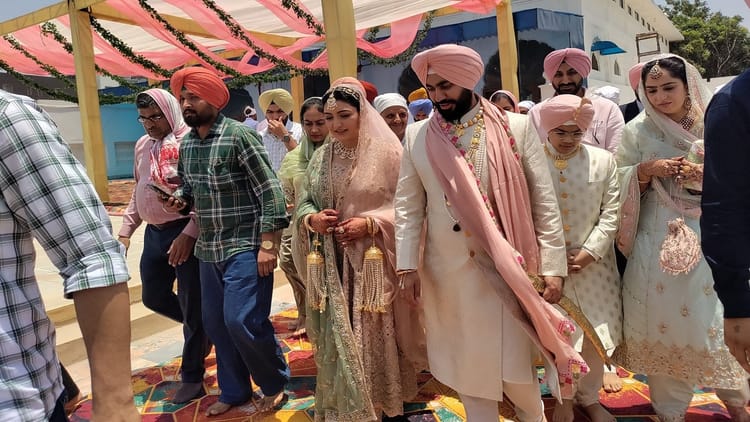 Anand Karaj Of Anmol Gagan Mann Took Place In Nabha Sahib Gurudwara, Advocate’s Bride Became A Minister – Amar Ujala Hindi News Live