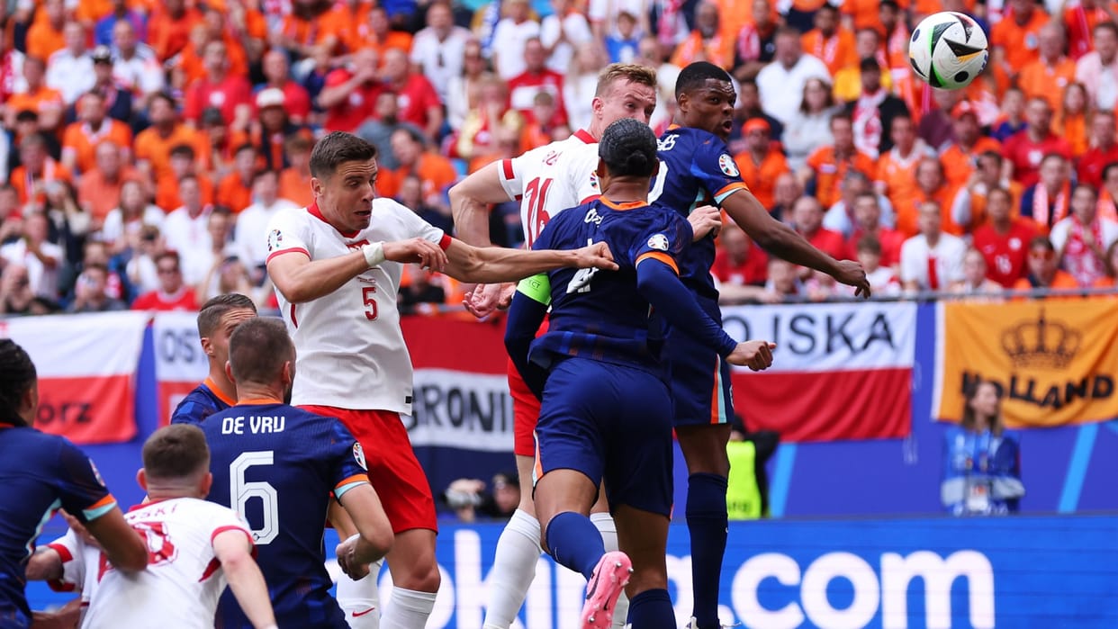 Euro Cup 2024: Netherlands beat Poland 2-1 with Weghorst's goal, Italy won vs albania, Denmark vs Slovenia