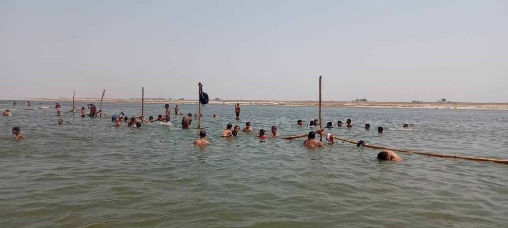 Bathing Restricted at Lakshman Ghat on Ganga Dussehra in Bithoor