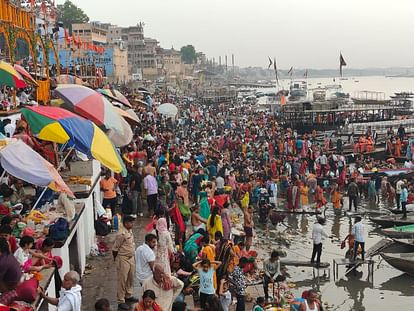 Ganga Dussehra 2024 Varanasi Photos Devotees Took Dip At Ganga Ghats Of Kashi