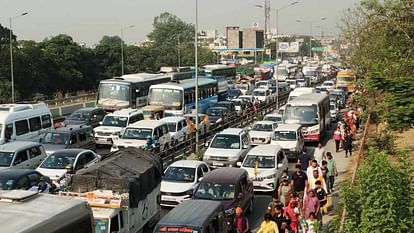 Ganga Dussehra 2024 Heavy Traffic jam in Haridwar Vehicle Stuck many Places Photos